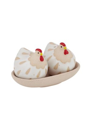 Charlie Chook Salt & Pepper Shaker Set