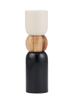 Pisces Salt/Pepper Grinder - Black (20cm)