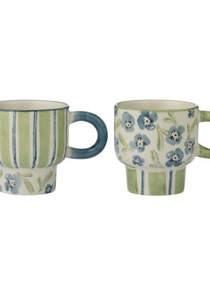 Olga Floral Mug Set/2