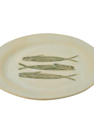 Riva Ceramic Fish Plate