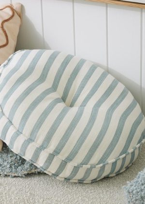 Montauk Stripe Round Cushion (40cm)